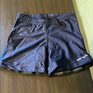 Orca Triathlon Shorts Navy Blue Athletic Shorts XS